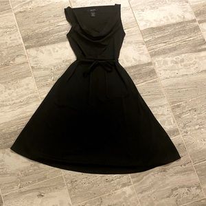 Express vintage swing sleeveless dress